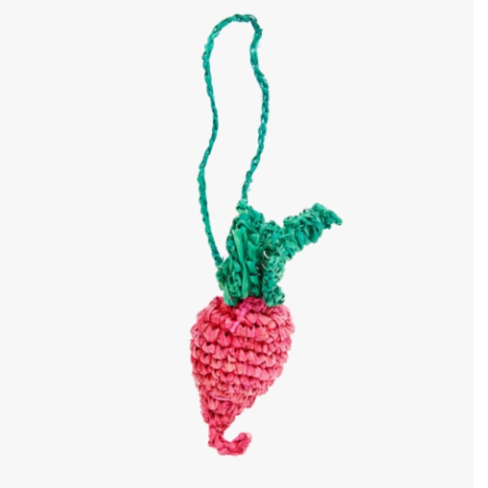 Clare V. Radish Crochet Charm